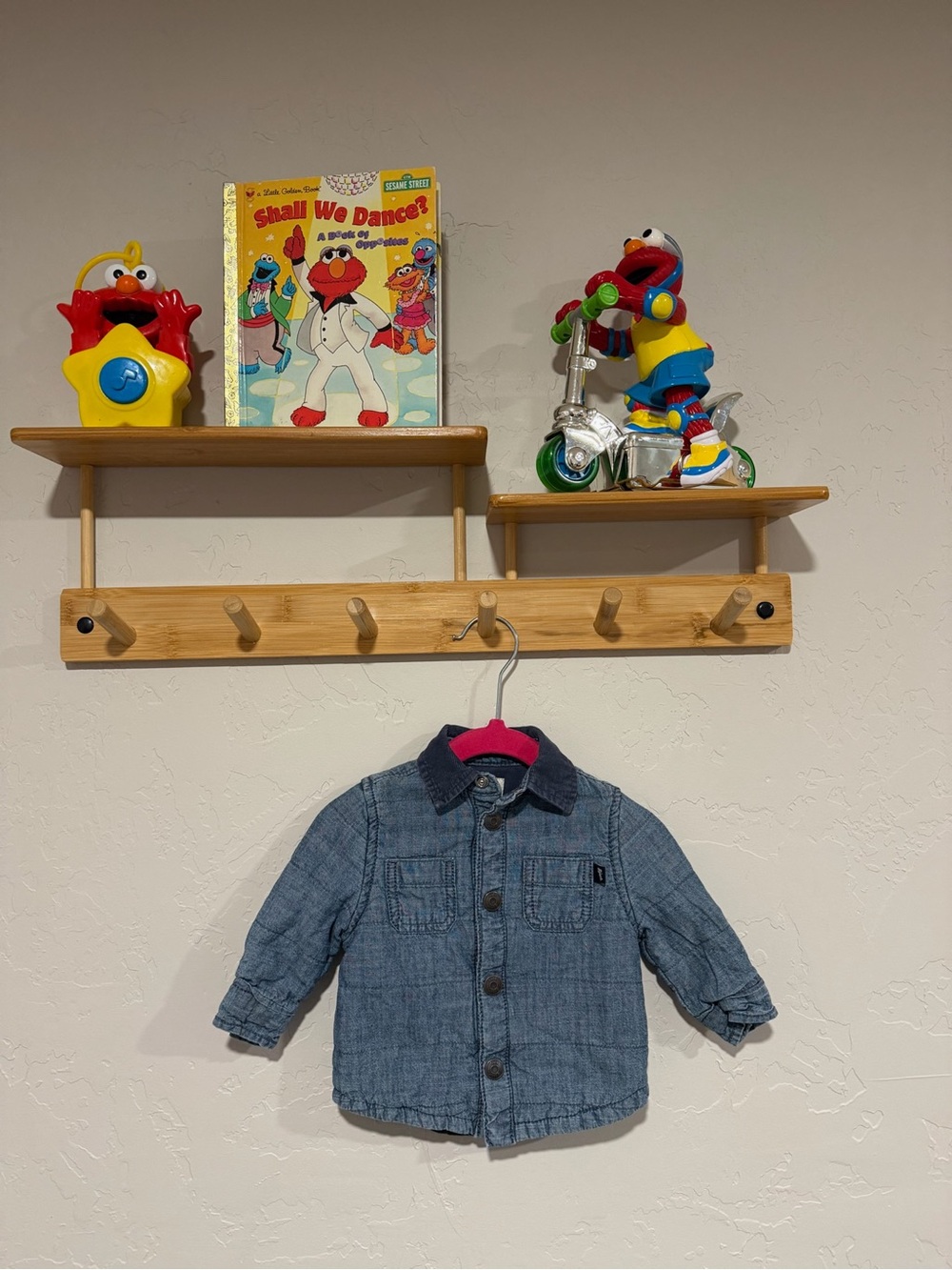OshKosh B'gosh Light Blue Denim-Look Kids Jacket